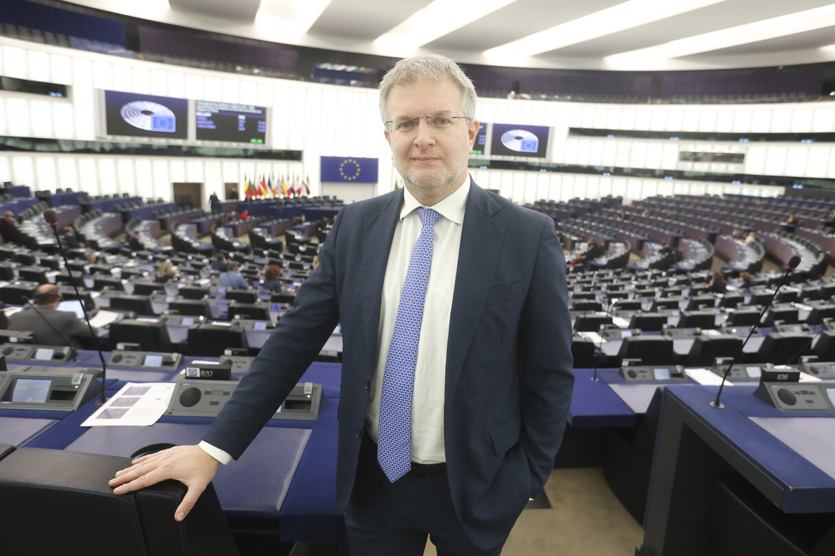 Carlo FIDANZA in the EP in Strasbourg