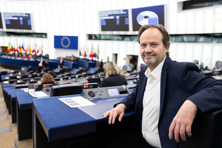 Fotó 14: Jean-Marc GERMAIN in the EP in Strasbourg