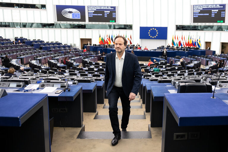 Fotografija 15: Jean-Marc GERMAIN in the EP in Strasbourg