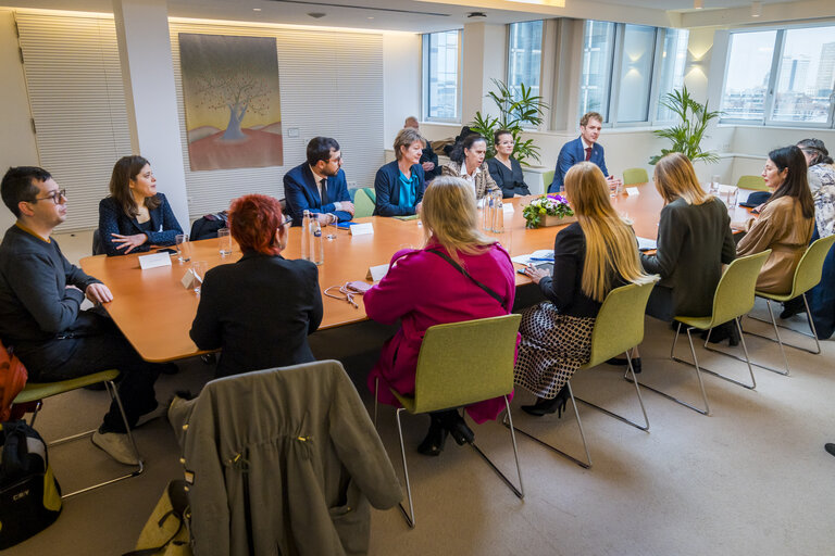 Roberta METSOLA, EP President meets with disability rights advocates on the International Day of Persons with Disabilities