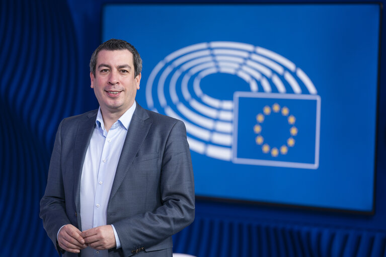 Fotó 7: Gunther SIDL in the EP in Brussels