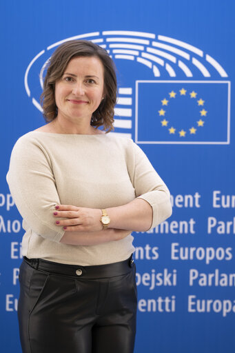 Nuotrauka 13: Viktoria FERENC in the EP in Brussels