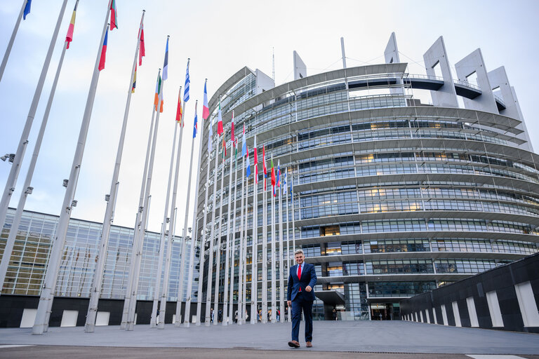 Foto 6: Nikolaos FARANTOURIS in the EP in Strasbourg