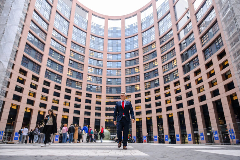 Nikolaos FARANTOURIS in the EP in Strasbourg