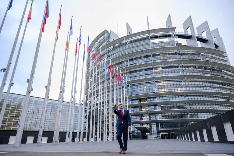 Foto 7: Nikolaos FARANTOURIS in the EP in Strasbourg