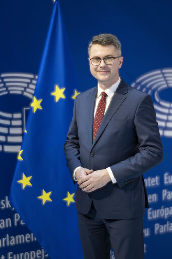 Piotr MULLER in the EP in Strasbourg