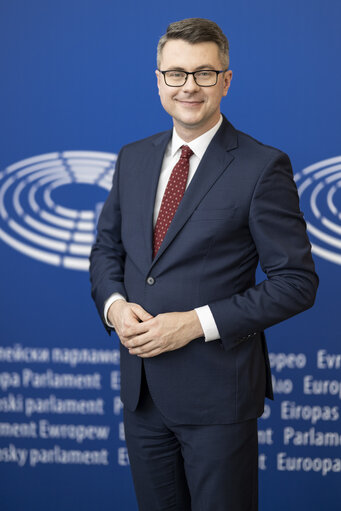 Fotografija 14: Piotr MULLER in the EP in Strasbourg