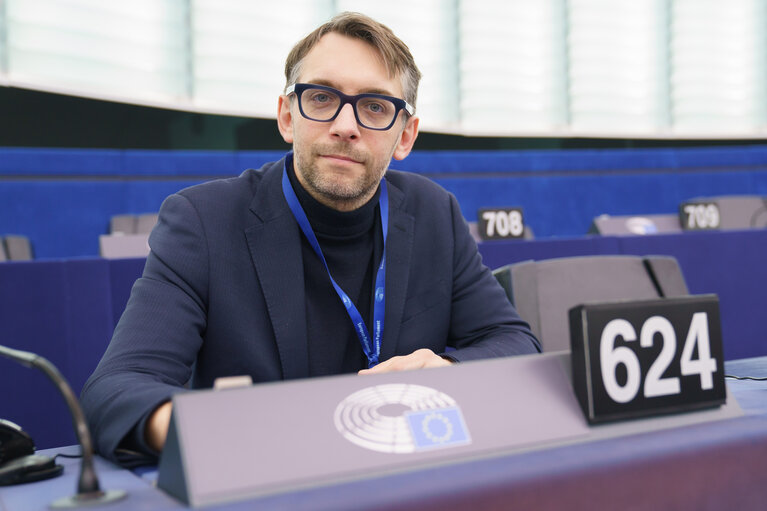 Foto 10: Pierfrancesco MARAN in the EP in Strasbourg