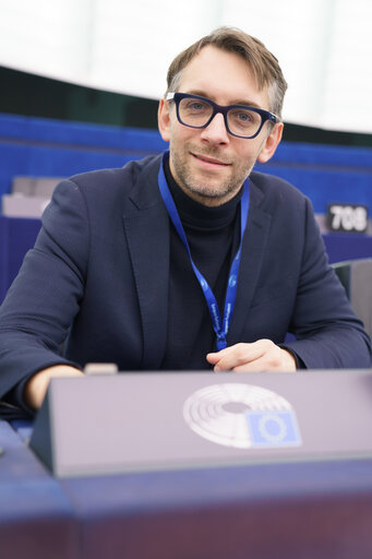 Foto 11: Pierfrancesco MARAN in the EP in Strasbourg