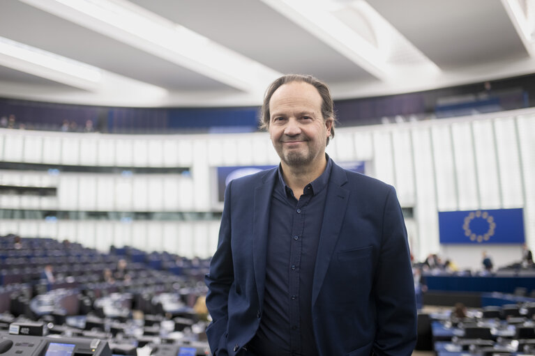 Suriet 14: Jean-Marc GERMAIN in the EP in Strasbourg