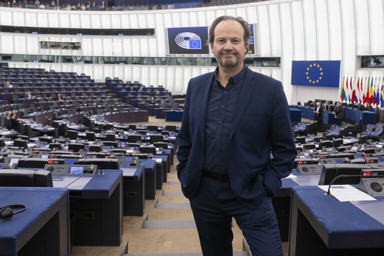 Suriet 11: Jean-Marc GERMAIN in the EP in Strasbourg