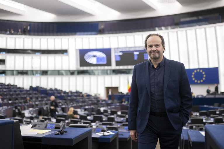 Foto 13: Jean-Marc GERMAIN in the EP in Strasbourg