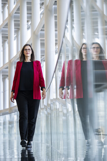 Martine KEMP in the EP in Strasbourg