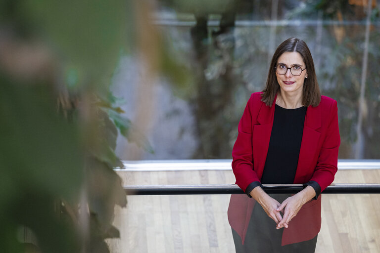 Martine KEMP in the EP in Strasbourg