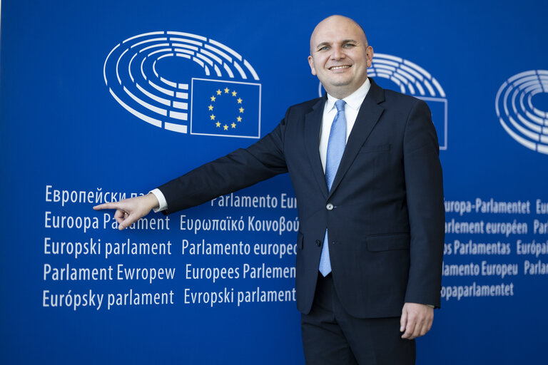 Fotó 14: Ilhan KYUCHYUK in the EP in Strasbourg