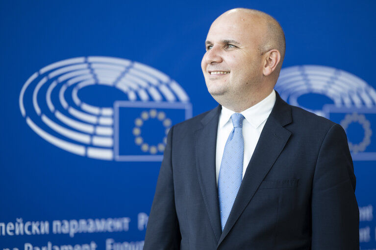 Fotó 11: Ilhan KYUCHYUK in the EP in Strasbourg