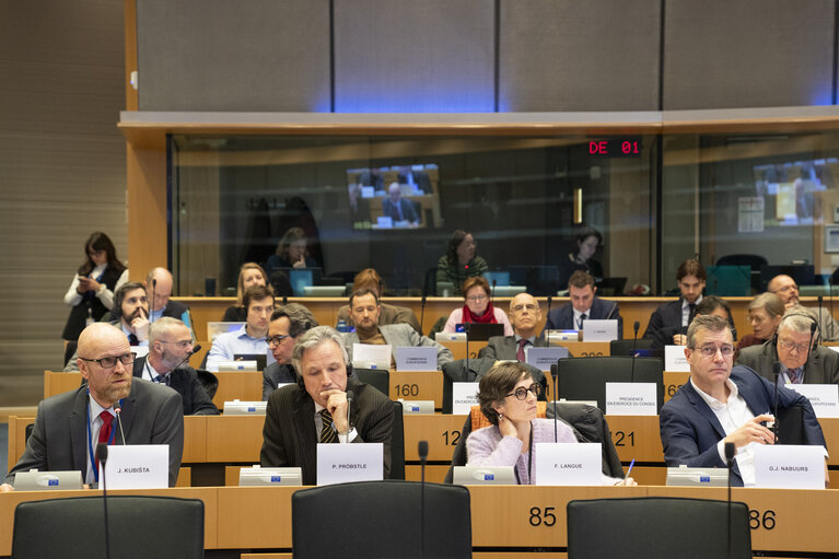 Fotogrāfija 7: ENVI AGRI joint committees - Public Hearing - Forest Monitoring for resilient European Forests