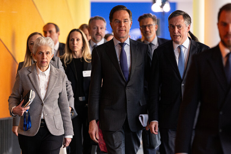 Photo 22: AFET SEDE - Exchange of views with Mark Rutte, Secretary General of NATO