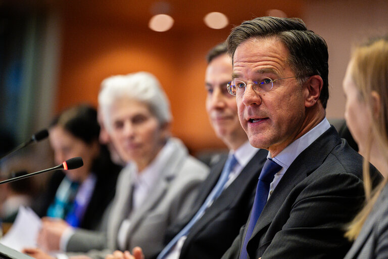 Valokuva 14: AFET SEDE - Exchange of views with Mark Rutte, Secretary General of NATO