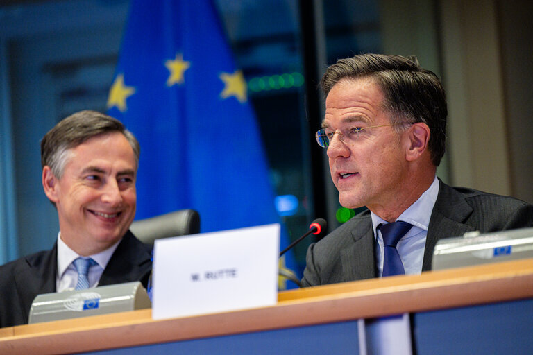 Fotografia 16: AFET SEDE - Exchange of views with Mark Rutte, Secretary General of NATO