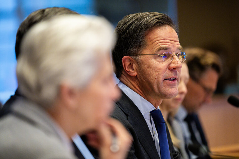 Photo 10: AFET SEDE - Exchange of views with Mark Rutte, Secretary General of NATO