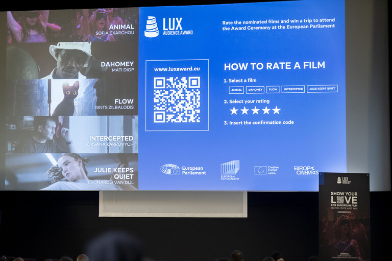 Fotografia 1: LUX European Audience Film Award 2025 - Screening of nominated film Animal