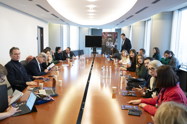 LUX European Audience Film Award 2025 - Meeting between Greek MEPs and director of nominated film Animal