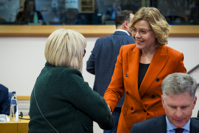 Meeting of the EP Conference of Presidents in the presence of Henna VIRKKUNEN, Executive Vice-President of the European Commission for Tech Sovereignty, Security and Democracy