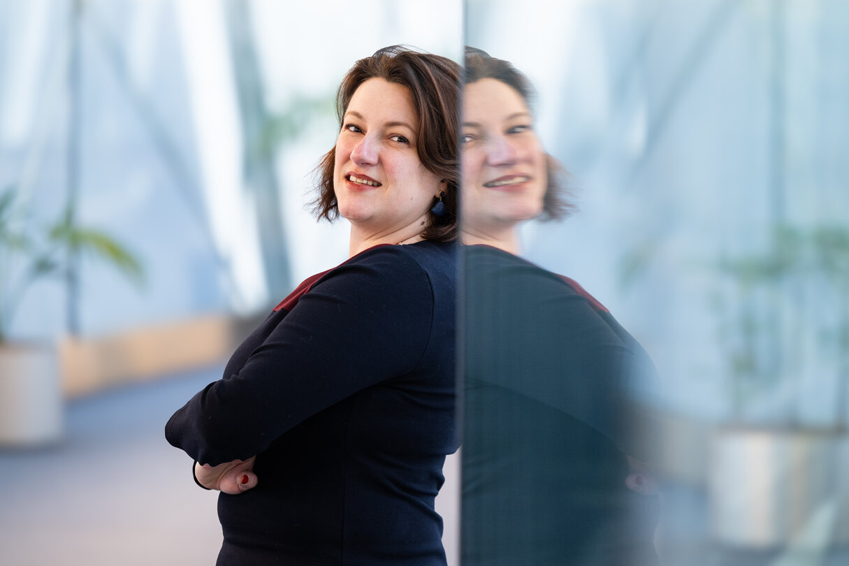 Angéline FURET in the EP in Brussels