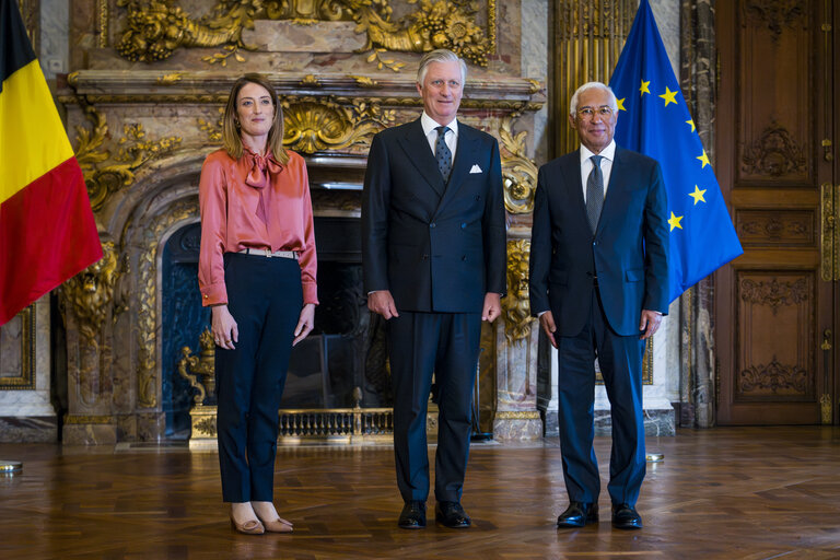 Fotografia 13: New Year reception at the Belgian Royal Palace for European Authorities