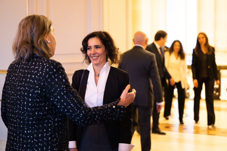 Foto 33: New Year reception at the Belgian Royal Palace for European Authorities