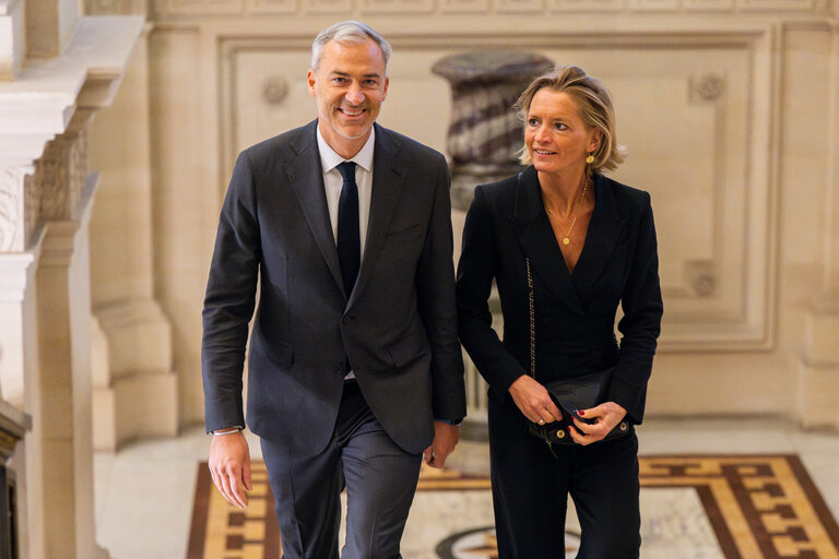 Foto 20: New Year reception at the Belgian Royal Palace for European Authorities