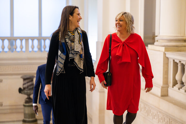 Foto 23: New Year reception at the Belgian Royal Palace for European Authorities