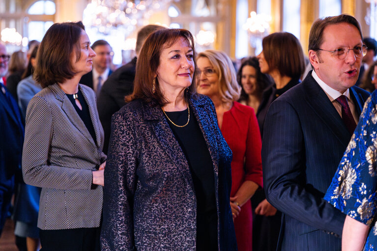 New Year reception at the Belgian Royal Palace for European Authorities