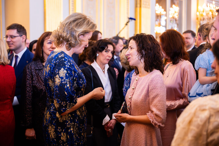 Zdjęcie 2: New Year reception at the Belgian Royal Palace for European Authorities