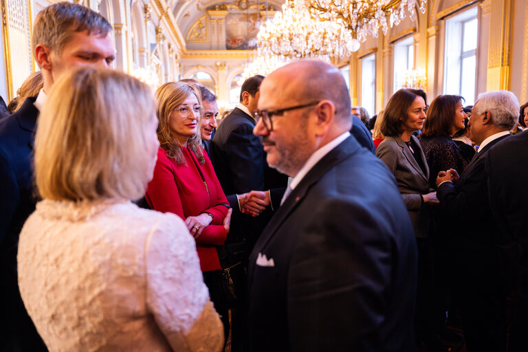 Zdjęcie 1: New Year reception at the Belgian Royal Palace for European Authorities