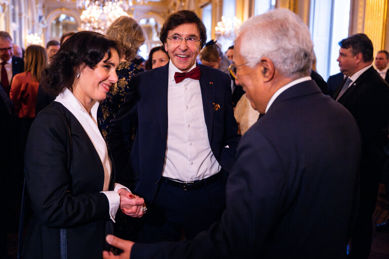 Photo 7 : New Year reception at the Belgian Royal Palace for European Authorities