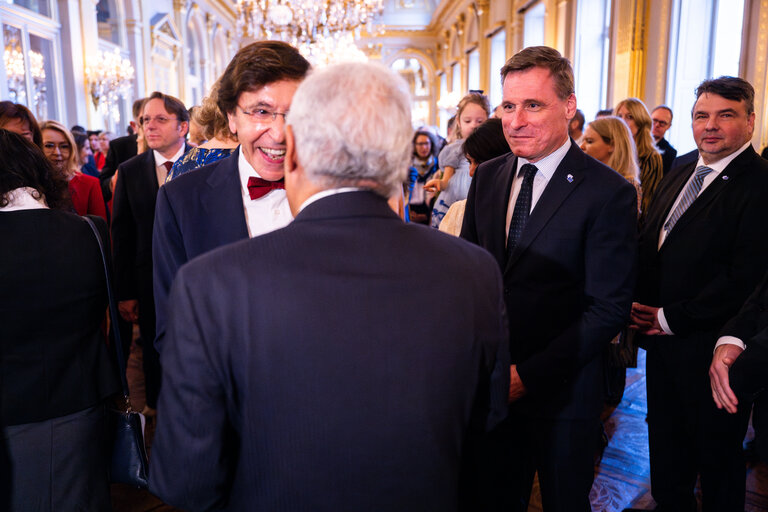 Photo 6 : New Year reception at the Belgian Royal Palace for European Authorities