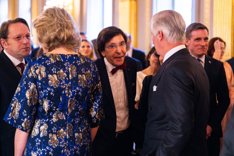 Fotografia 5: New Year reception at the Belgian Royal Palace for European Authorities