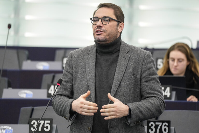 Fotografija 47: EP Plenary session - Ceasefire in Gaza - the urgent need to release the hostages, to end the humanitarian crisis in Gaza and to pave the way for a two-state solution