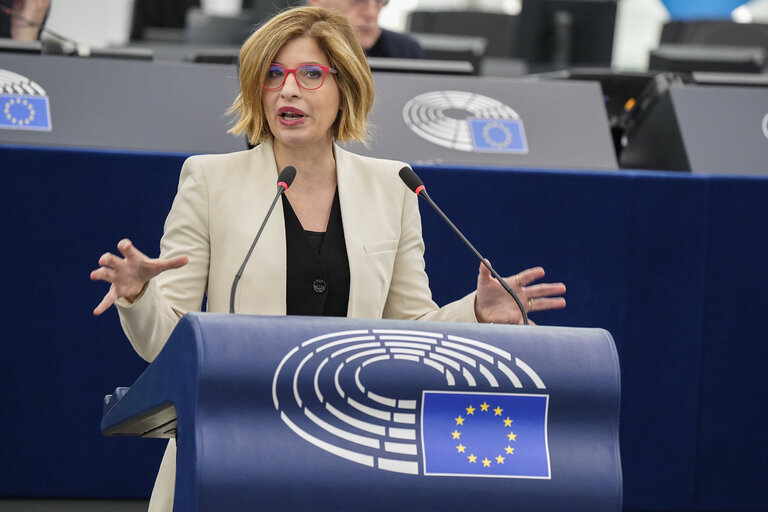 Foto 49: EP Plenary session - Ceasefire in Gaza - the urgent need to release the hostages, to end the humanitarian crisis in Gaza and to pave the way for a two-state solution