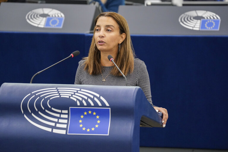 Photo 35: EP Plenary session - Ceasefire in Gaza - the urgent need to release the hostages, to end the humanitarian crisis in Gaza and to pave the way for a two-state solution