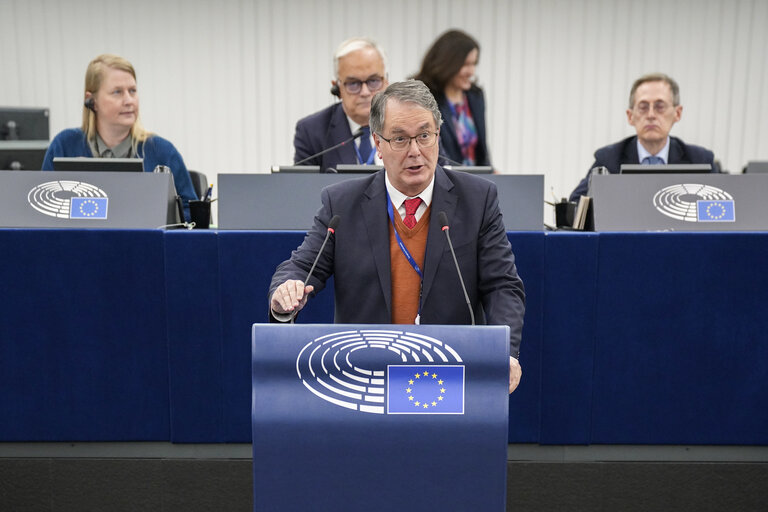 Fotografija 18: EP Plenary session - Ceasefire in Gaza - the urgent need to release the hostages, to end the humanitarian crisis in Gaza and to pave the way for a two-state solution