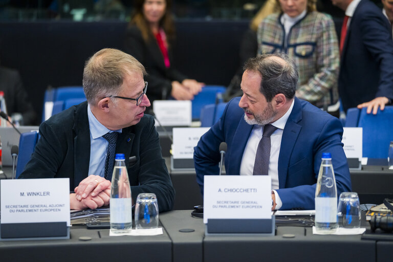 Meeting of the European Parliament's Bureau