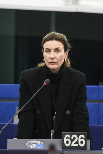 Foto 4: EP Plenary session - Ceasefire in Gaza - the urgent need to release the hostages, to end the humanitarian crisis in Gaza and to pave the way for a two-state solution