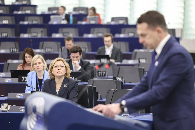 Fotó 39: EP Plenary session - The need to enforce the Digital Services Act to protect democracy on social media platforms against foreign interference and biased algorithms