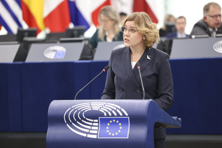 Fotó 38: EP Plenary session - The need to enforce the Digital Services Act to protect democracy on social media platforms against foreign interference and biased algorithms