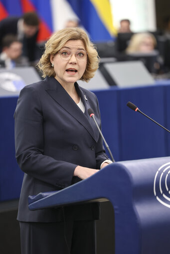 Fotó 35: EP Plenary session - The need to enforce the Digital Services Act to protect democracy on social media platforms against foreign interference and biased algorithms