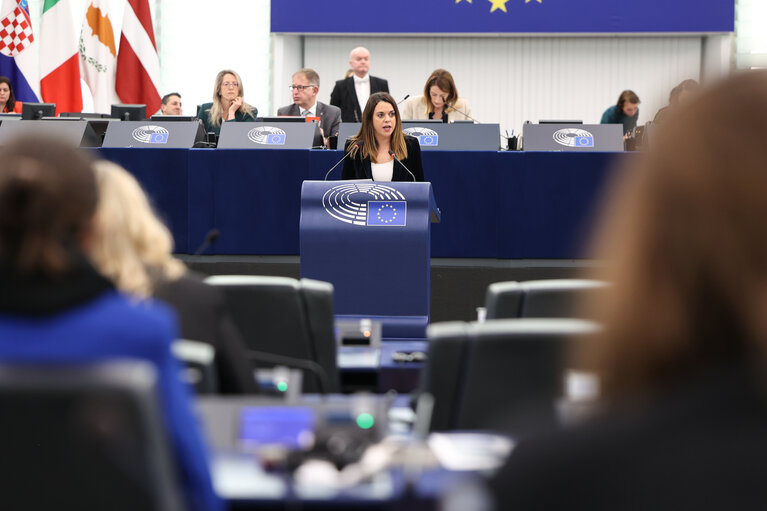 Fotó 9: EP Plenary session - The need to enforce the Digital Services Act to protect democracy on social media platforms against foreign interference and biased algorithms