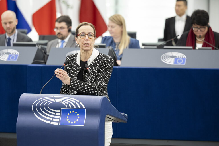 EP Plenary session - The need to enforce the Digital Services Act to protect democracy on social media platforms against foreign interference and biased algorithms